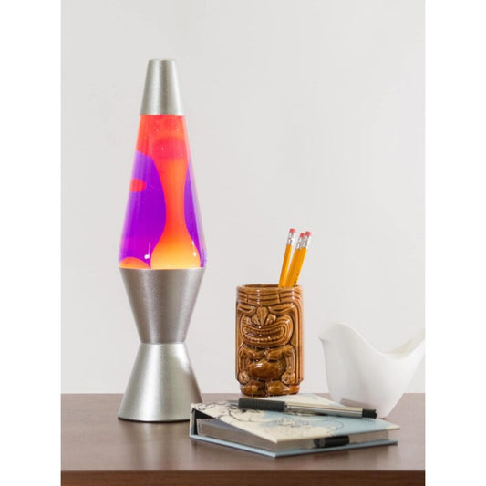 14.5” LAVA Lamp – Yellow/Purple/Silver - US 6330