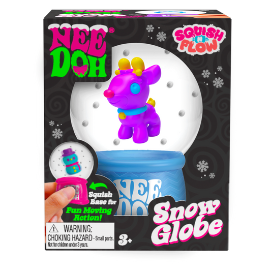 NeeDoh Squish N Flow Snow Globe - US 7658