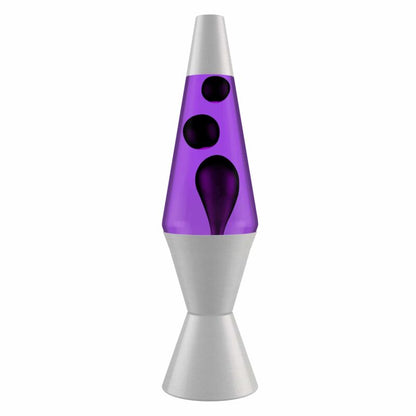 14.5’’ LAVA Lamp – Black &amp; Purple - US 6105