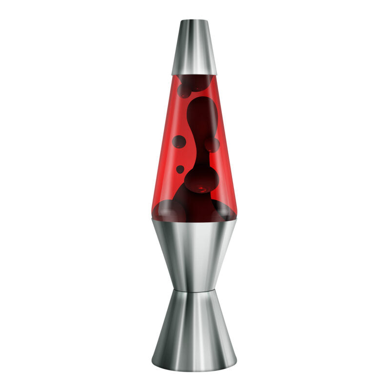 14.5″ Lava Lamp Chrome Plated Crimson - US 7507