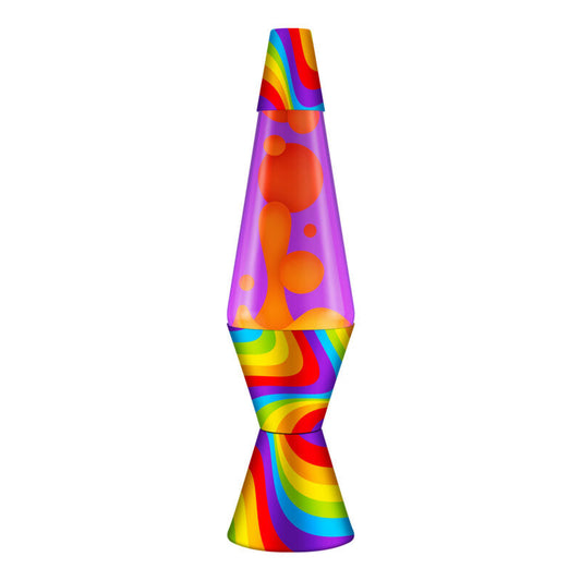 14.5″ Lava Lamp Flowing Color Bands - US 1813