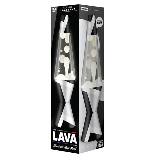14.5″ Lava Lamp Polygonal White Tone - US 9204