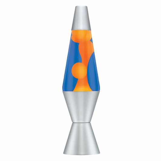 14.5” LAVA Lamp – Orange/Blue/Silver - US 1779