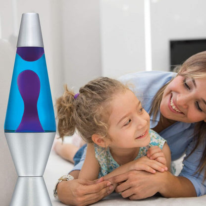 14.5″ LAVA Lamp – Purple/Blue/Silver - US 1780