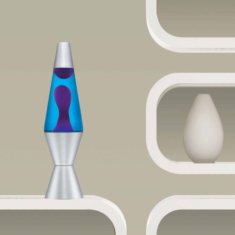 14.5″ LAVA Lamp – Purple/Blue/Silver - US 1780