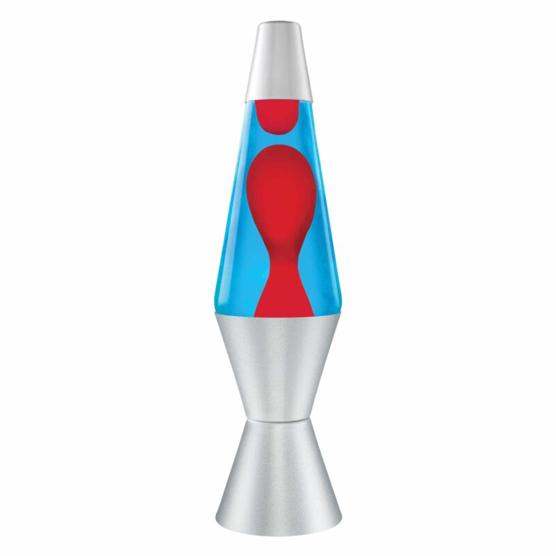 14.5″ LAVA Lamp – Red/Blue/Silver - US 7154