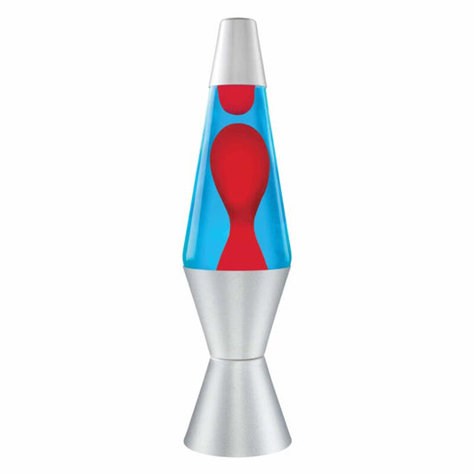 14.5″ LAVA Lamp – Red/Blue/Silver - US 7154