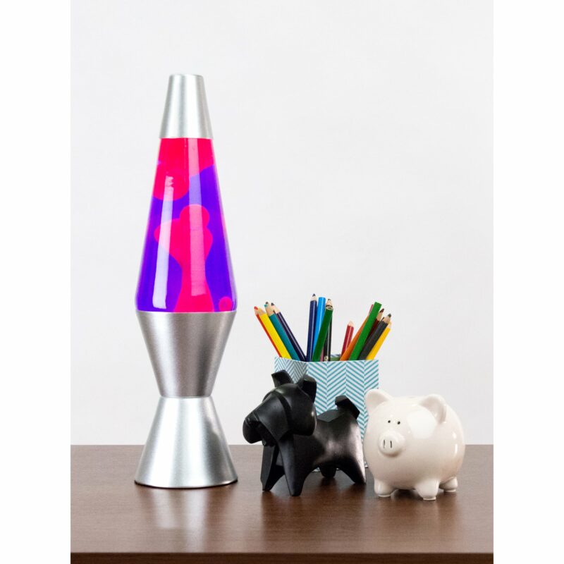 14.5” LAVA Lamp – Pink/Purple/Silver - US 6179