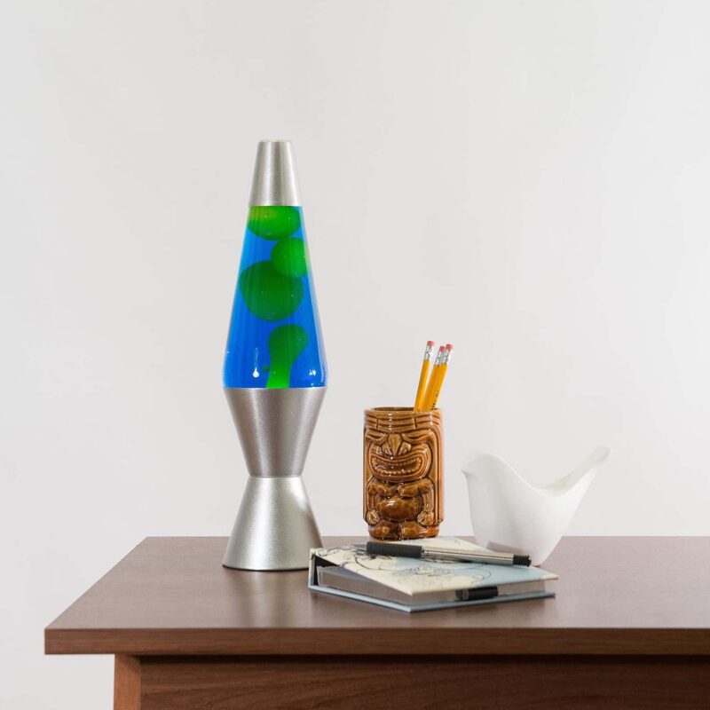 14.5” LAVA Lamp – Yellow/Blue/Silver - US 6358