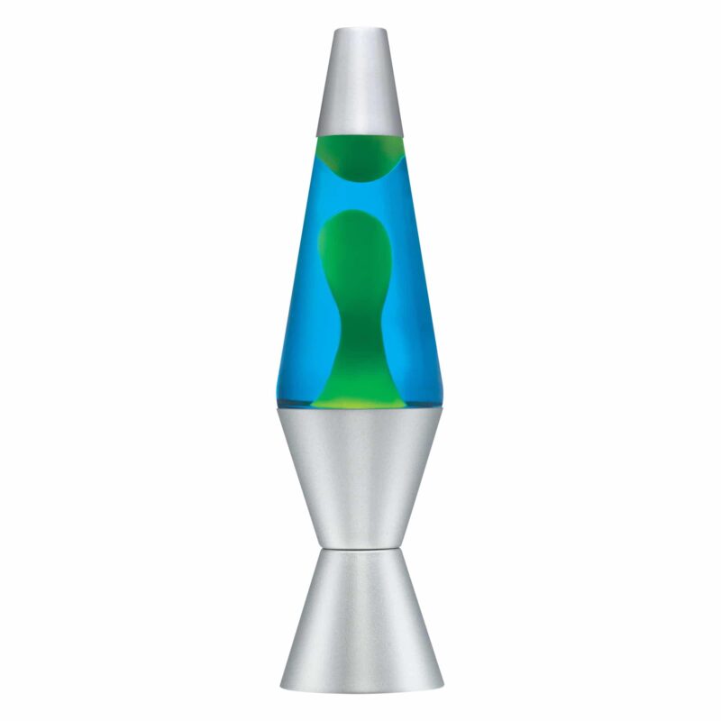 14.5” LAVA Lamp – Yellow/Blue/Silver - US 6358