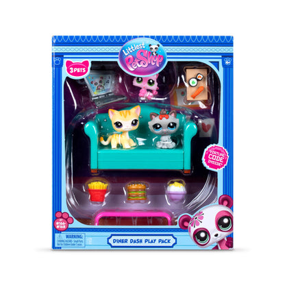 Littlest Pet Shop Diner Dash Play Pack - US 6186