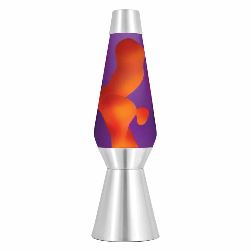 27″ LAVA Lamp Grande – Yellow/Purple/Silver - US 6080