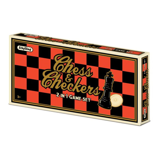 Chess &amp; Checkers Set - US 9126