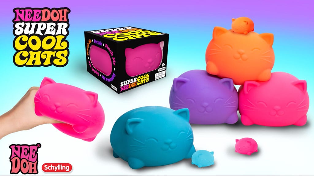 Super NeeDoh Cool Cats - US 2336
