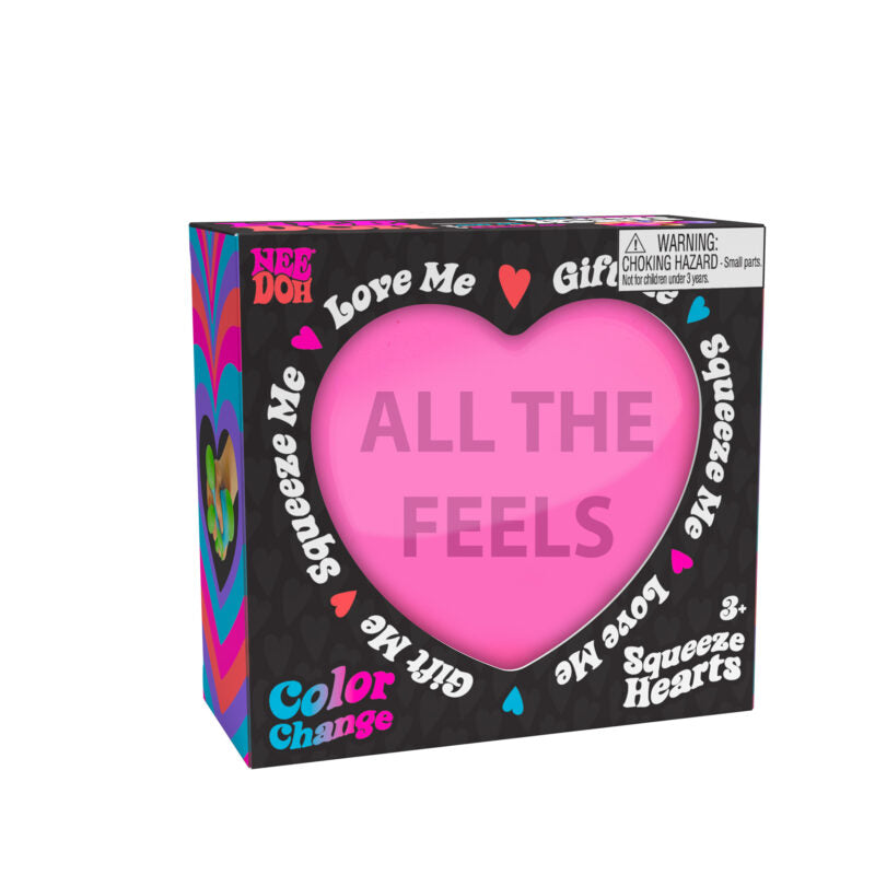 NeeDoh Color Change Squeeze Heart - US 5125