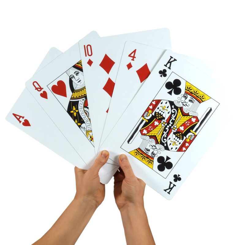 Jumbo Playing Cards - US 9055