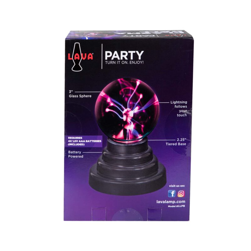 3” LAVA Lamp Plasma Ball - US 6972