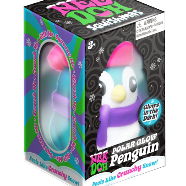 NeeDoh Polar Glow Penguin - US 1055
