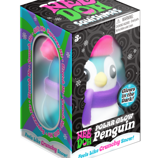 NeeDoh Polar Glow Penguin - US 1055
