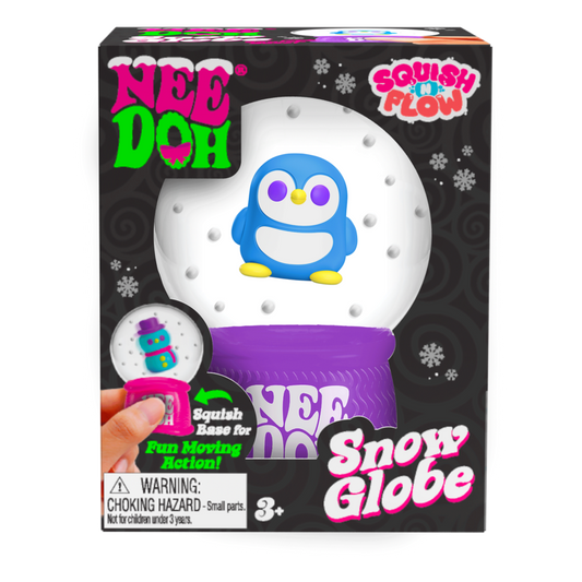 NeeDoh Squish N Flow Snow Globe - US 7658