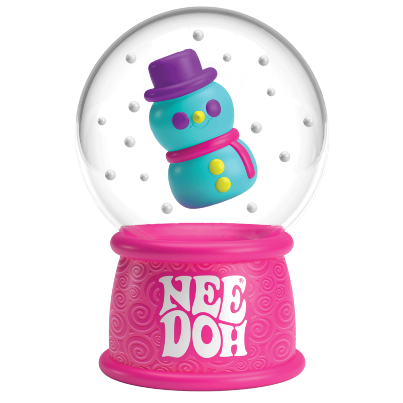 NeeDoh Squish N Flow Snow Globe - US 7658