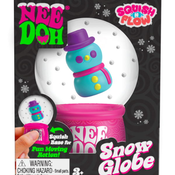 NeeDoh Squish N Flow Snow Globe - US 7658