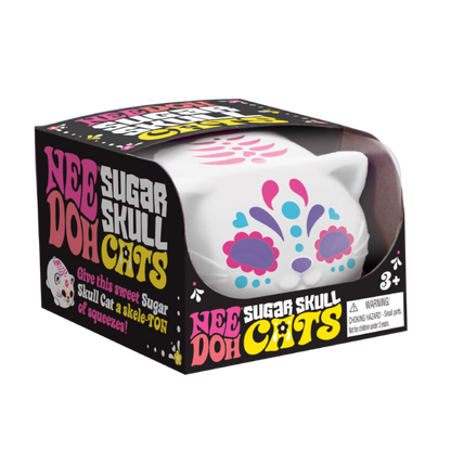 NeeDoh Sugar Skull Cats - US 6038