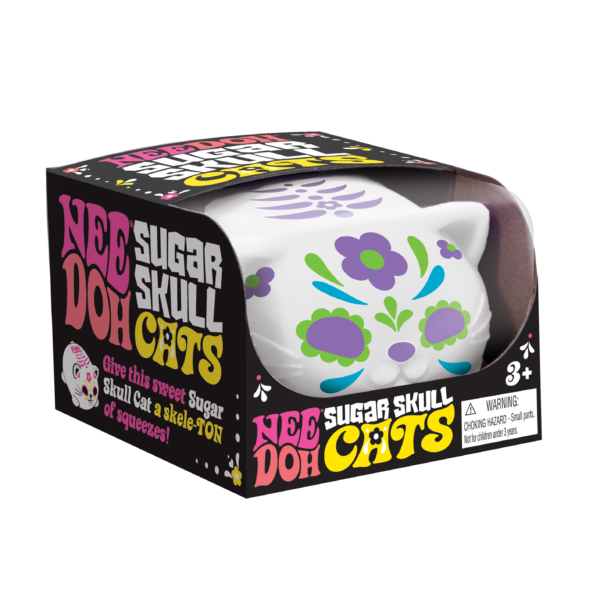NeeDoh Sugar Skull Cats - US 6038