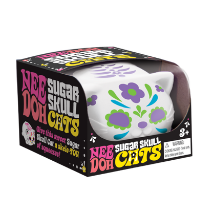 NeeDoh Sugar Skull Cats - US 6038
