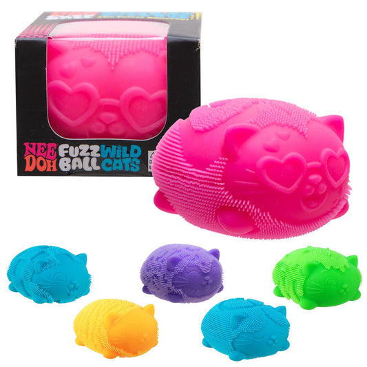 NeeDoh® Fuzz Ball Wild Cats - US 7072